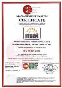 ISO 45001:2018